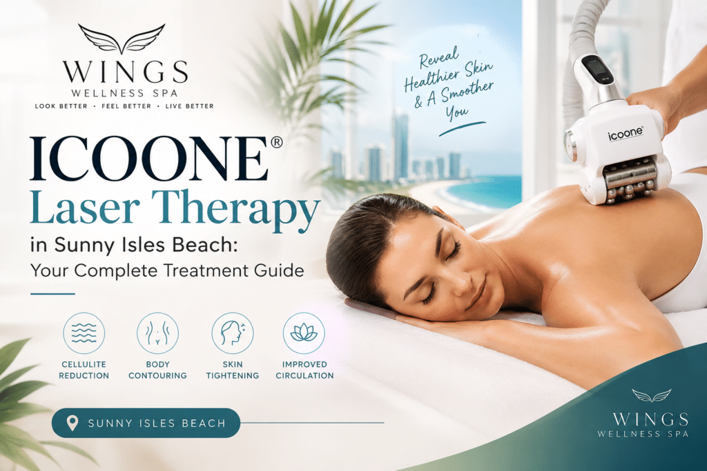 ICOONE Laser Therapy in Sunny Isles Beach | Wings Wellness Spa
